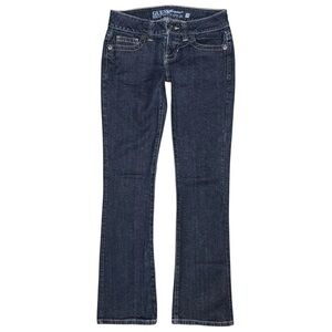 Vintage Y2K GUESS Low Rise DAREDEVIL Bootcut Jeans Women’s 28 (29x33) Dark Wash